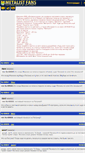 Mobile Screenshot of metalistfans.net